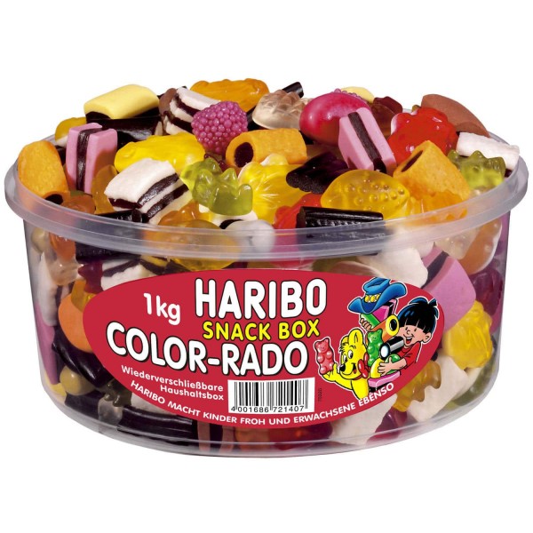 Haribo Snack Box, 1000g